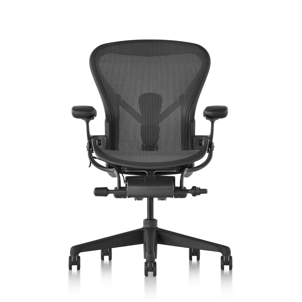 Herman Miller Aeron Graphite Front
